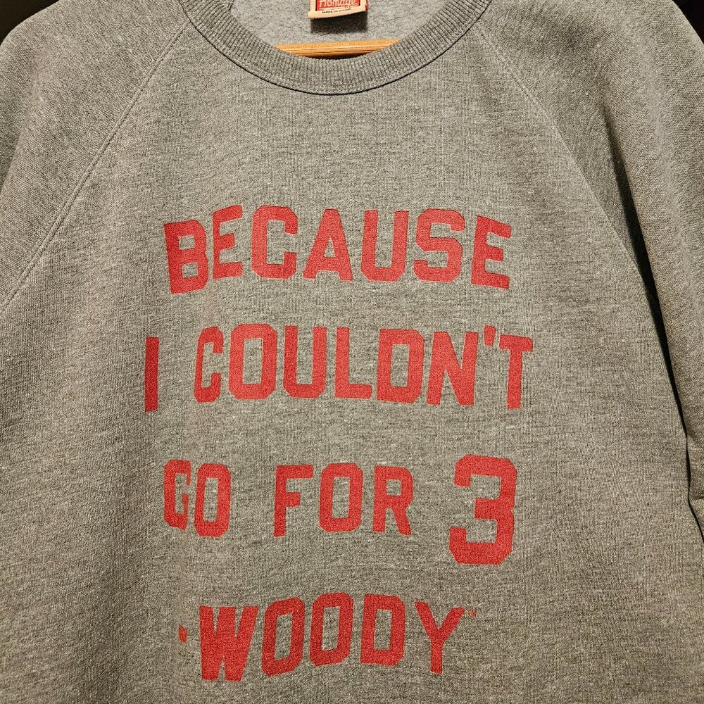 The Ohio State University Buckeyes Football Woody Crew Neck Sweatshirt - Size XL